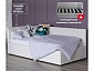 Односпальная кровать-тахта Bonna 900 белый с подъемным механизмом - фото №3
