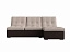 Угловой диван Релакс Правый, рогожка, экокожа - миниатюра