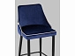 Стул полубарный Stool Group Коби Велюр синий  - фото №9