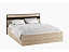 Кровать с настилом ДСП Лирика ЛК-1 140х200, без обивки - миниатюра