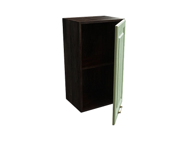 Шкаф В400 с 1-ой дверью Ницца БЕЛ/ДУБ/ОЛИВ Ф20 - фото №1, 888_ММК-00016140
