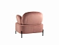 Кресло STOOL GROUP Кэнди с подлокотниками Велюр пыльно-розовый - фото №7