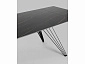 Стол обеденный Stool Group Пандора раскладной 160-240*90 Керамика темная - фото №7