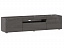 Бруклин 1600 оникс серый глянец ТВ-тумбы, ЛДСП - миниатюра