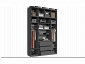 Челси Шкаф 1600 + антресоль 1600 (Графит, Графит) - фото №5