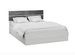 Кровать с настилом ЛДСП Теана 160х200, ясень анкор светлый - фото №1
