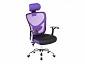 Lody 1 фиолетовое / черное Компьютерное кресло - фото №8