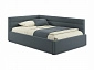 Мягкая кровать Aura 1200 маренго с подъемным механизмом - фото №2