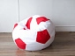 Кресло Мяч Бело-Красный Оксфорд - фото №3