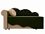 Кровать детская Тедди-1 Левая (170х70), микровельвет - миниатюра