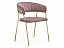 Kamelia 1 light purple /gold Стул на металлокаркасе, велюр - миниатюра