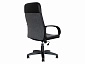 Офисное кресло Office Lab standart-1581 Эко кожа черный / ткань серая - фото №5