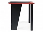 Алид 115,5х77х73,5 черный / красный Компьютерный стол - фото №5