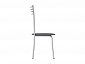 Комплект стульев Кассия (4 шт), хром рогожка серая - фото №6