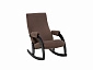 Кресло-качалка Модель 67М Венге, ткань V 23 - фото №2