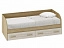 Кровать с настилом ЛДСП Маркиза КР-01 Light 80х186, без обивки - миниатюра