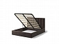 Кровать с подъемным механизмом Лира 120х200, темно-коричневый - фото №3
