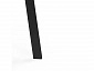 Тринити Лофт 120 25 мм дуб делано темный / матовый черный Стол деревянный - фото №13