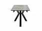 Стол DikLine SFE160 Керамика Italian Grey (глянец серый)/подстолье черное/опоры черные (2 уп.) - фото №6