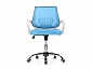 Ergoplus blue / white Компьютерное кресло - фото №5