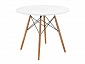 Table 90 white / wood Стол деревянный - фото №2