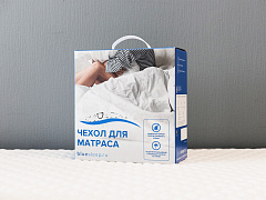 Чехол защитный на матрас с мембраной Blue Sleep 200х200 - фото №1, mattress200