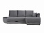 Угловой диван с независимым пружинным блоком Поло LUX НПБ (Нью-Йорк) Правый, микровелюр - миниатюра