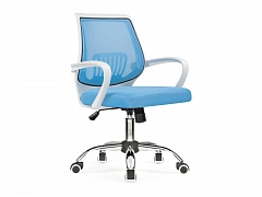 Ergoplus blue / white Компьютерное кресло - фото №1