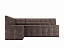 Кухонный угловой диван Атлас Левый (95х172), вельвет бархатного типа - миниатюра