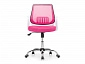 Ergoplus белое / розовое Компьютерное кресло - фото №4