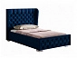 Кровать с подъемным механизмом Франческа 160х200, синий - фото №2