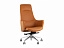 Кресло руководителя STOOL GROUP TopChairs Ferris коричневый, экокожа - миниатюра