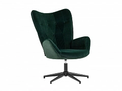 Кресло Stool Group Филадельфия Велюр изумрудный/Ножка черная  - фото №1, 66_1288885105