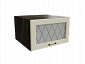 Шкаф ВГ610 верхний горизонтальный со стеклом Ницца ДБК/ДУБ/КРЕМ Ф86 - фото №2