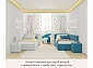 Односпальная кровать-тахта Bonna 900 синяя ортопед.основание с матрасом PROMO B COCOS - фото №11