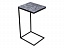 Геркулес серый мрамор Журнальный стол, металл - миниатюра