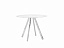 Стол обеденный Stool Group Хьюстон 100 Белый, металл - миниатюра