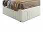 Мягкая кровать Tiffany 1600 беж с ортопедическим основанием с матрасом PROMO B COCOS - фото №4
