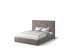 Кровать с подъемным механизмом Индиго 160х200, коричневый - фото №1