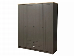 Шкаф для одежды Прованс (Олмеко) 37.01 серый - фото №1, 47426