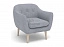 Кресло Реймс ткань Bravo grey (800*800*840) Серый, T1838366/60332/5,  - миниатюра
