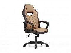 Gamer коричневое Компьютерное кресло - фото №1