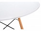 Table 90 white / wood Стол деревянный - фото №8