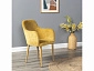 Кресло Ledger желтый/нат.дуб - фото №8