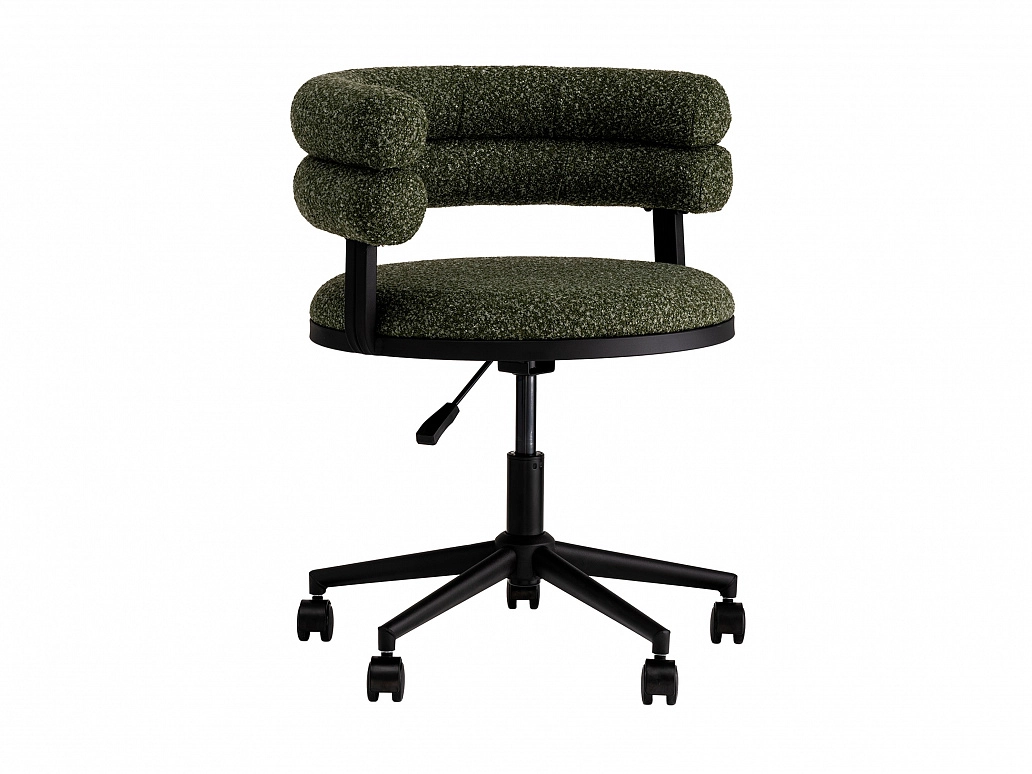 Стул офисный STOOL GROUP Ponty Зелёный, чёрные ножки - фото №1