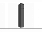 Челси Пенал 1 створка + антресоль 400 (Белый глянец, Дуб Сонома) - фото №4