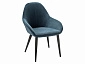 Кресло Kent Diag blue/черный - фото №2