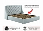 Мягкая кровать "Stefani" 1600 мята пастель с ортопедическим основанием - фото №5