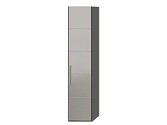 Шкаф для белья с 1 дверью с зеркалом R Наоми - фото №1, 5502300450008