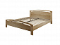 Кровать деревянная с ламелями Alba (Альба) 160х200, натуральный - фото №3